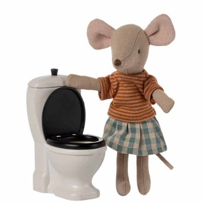 Maileg Toilet mouse